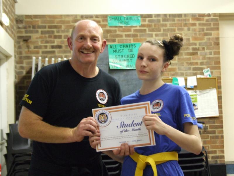 Isobel Merritt - September 2012 Student of the Month